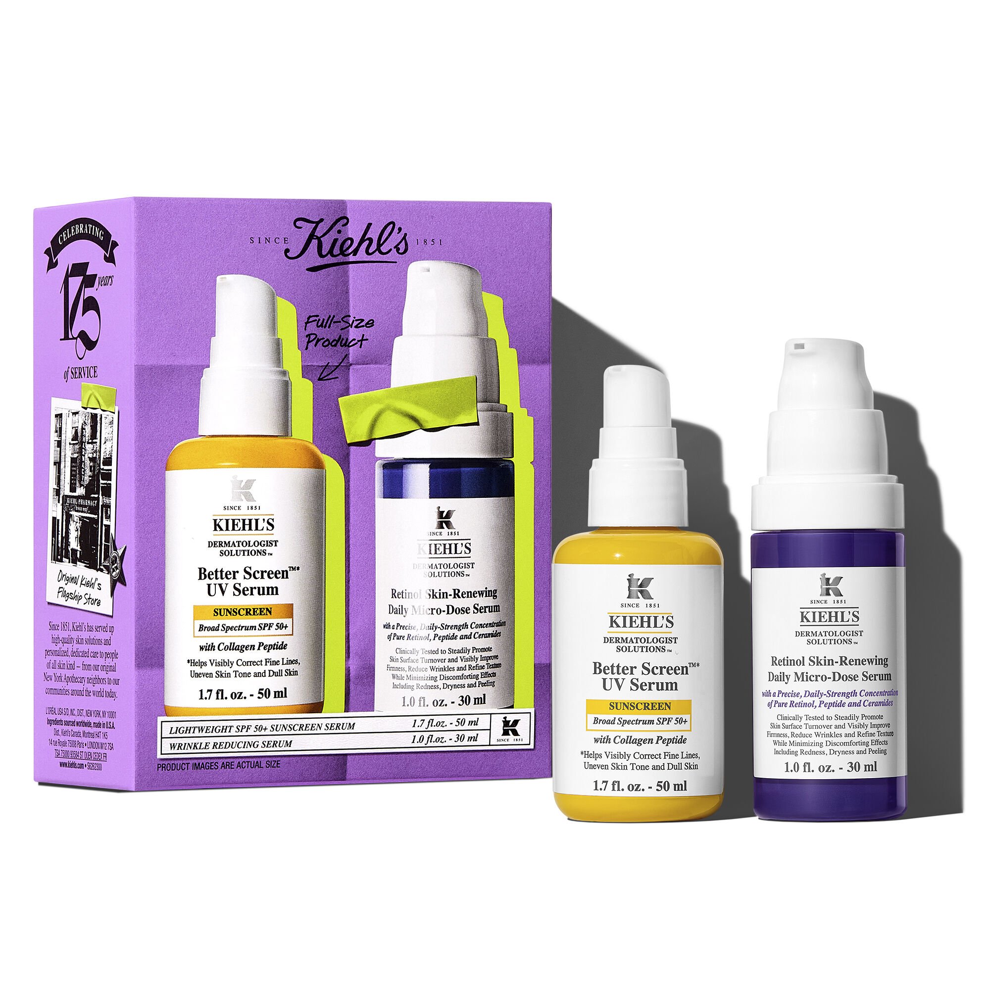 Kiehl's DAY-TO-NIGHT DUO Set - Skincare Set